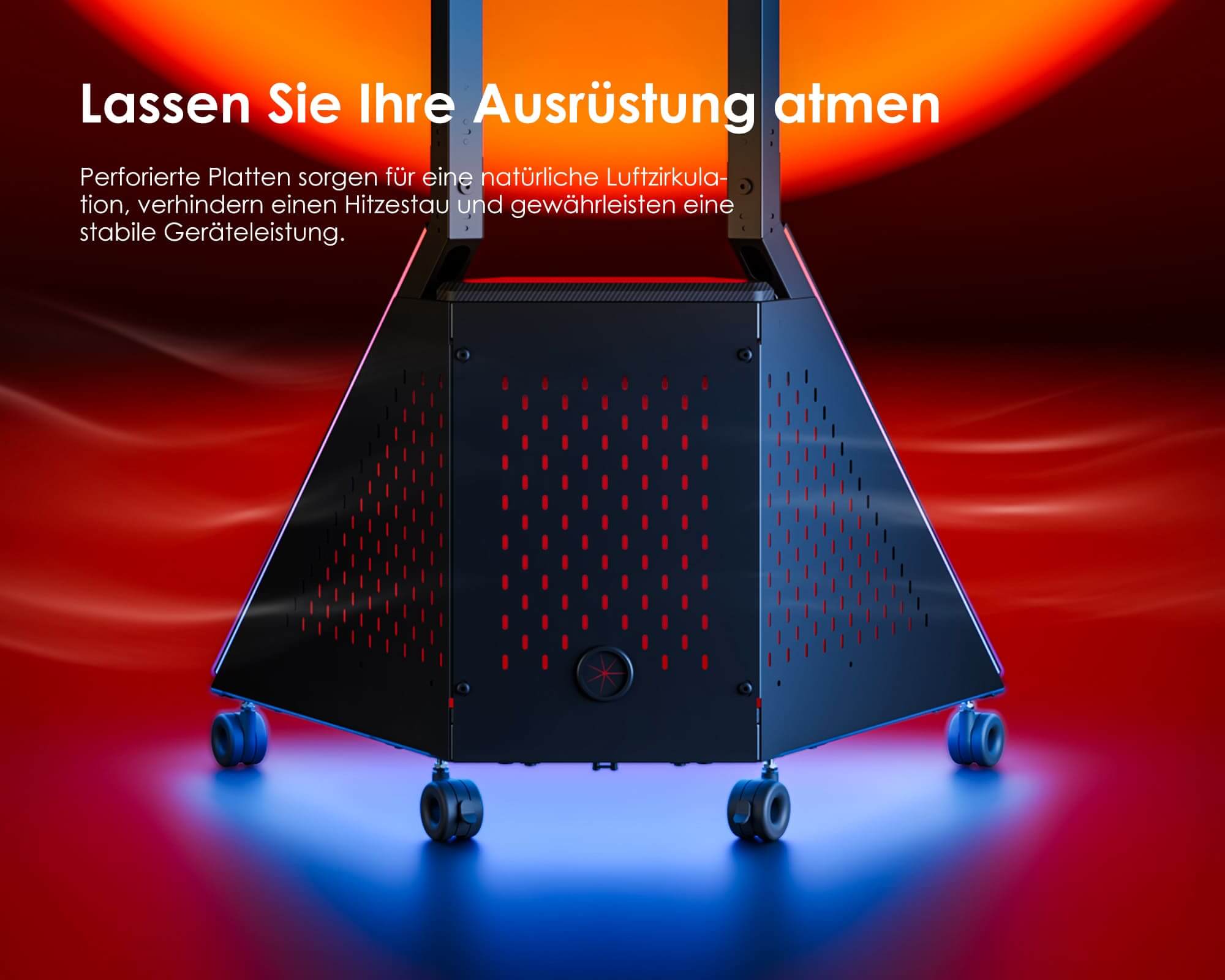 TV-standaard met open ontwerp voor warmteafvoer bij gamen, geschikt voor 32–65 inch