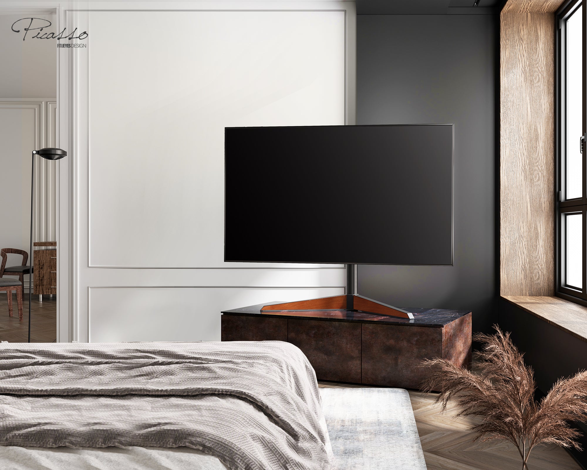 Picasso TT78 Tabletop TV Stand