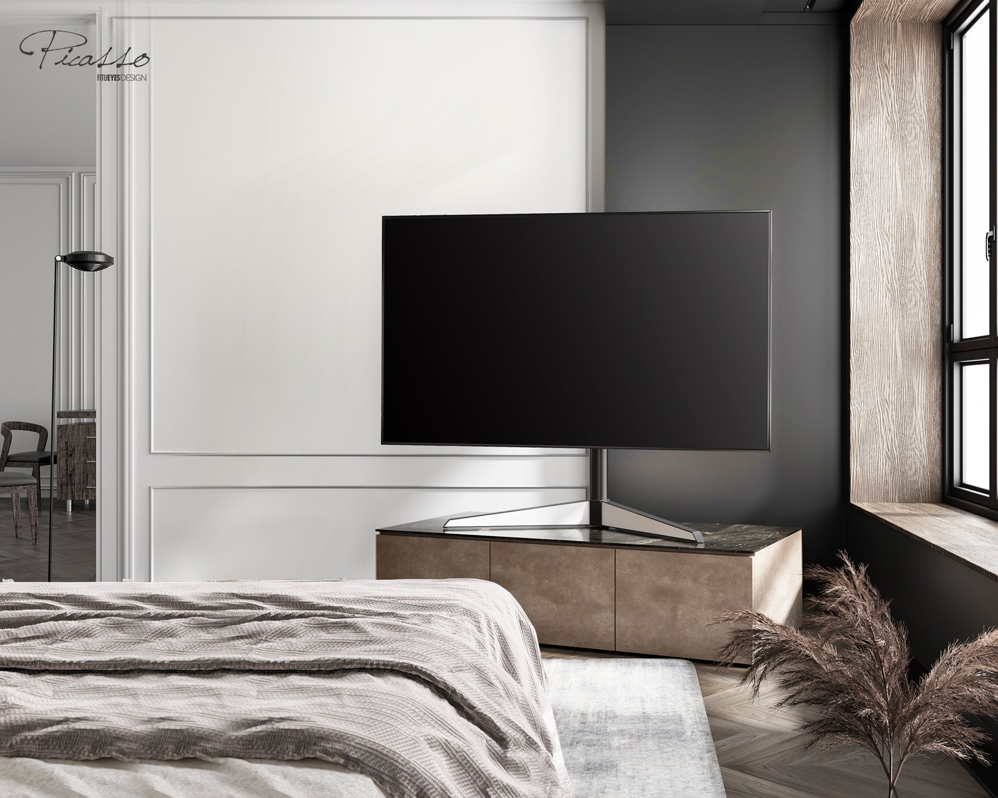 Picasso TT78 Tabletop TV Stand
