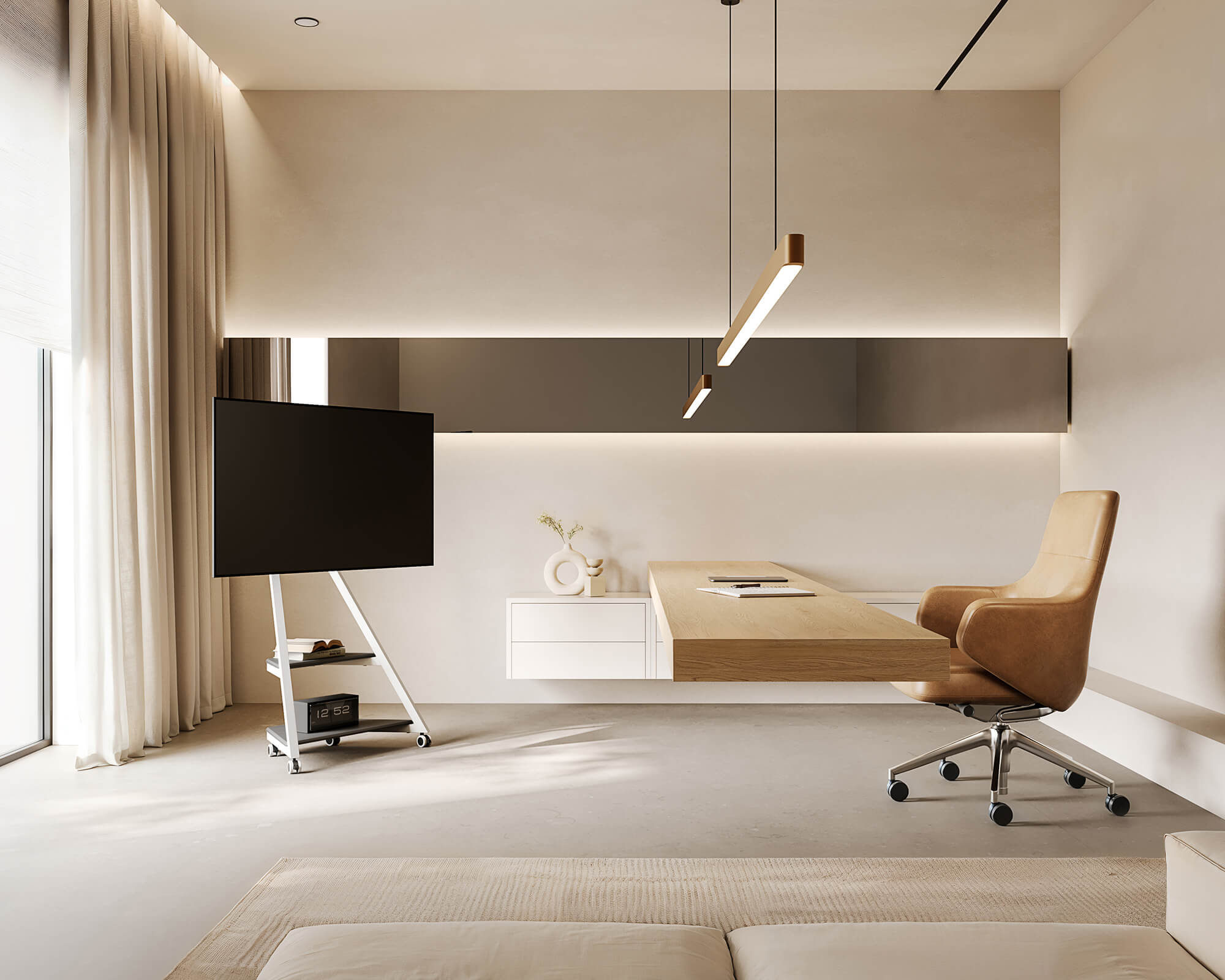 Eiffel FT65 Supporto tv da terra con ruote