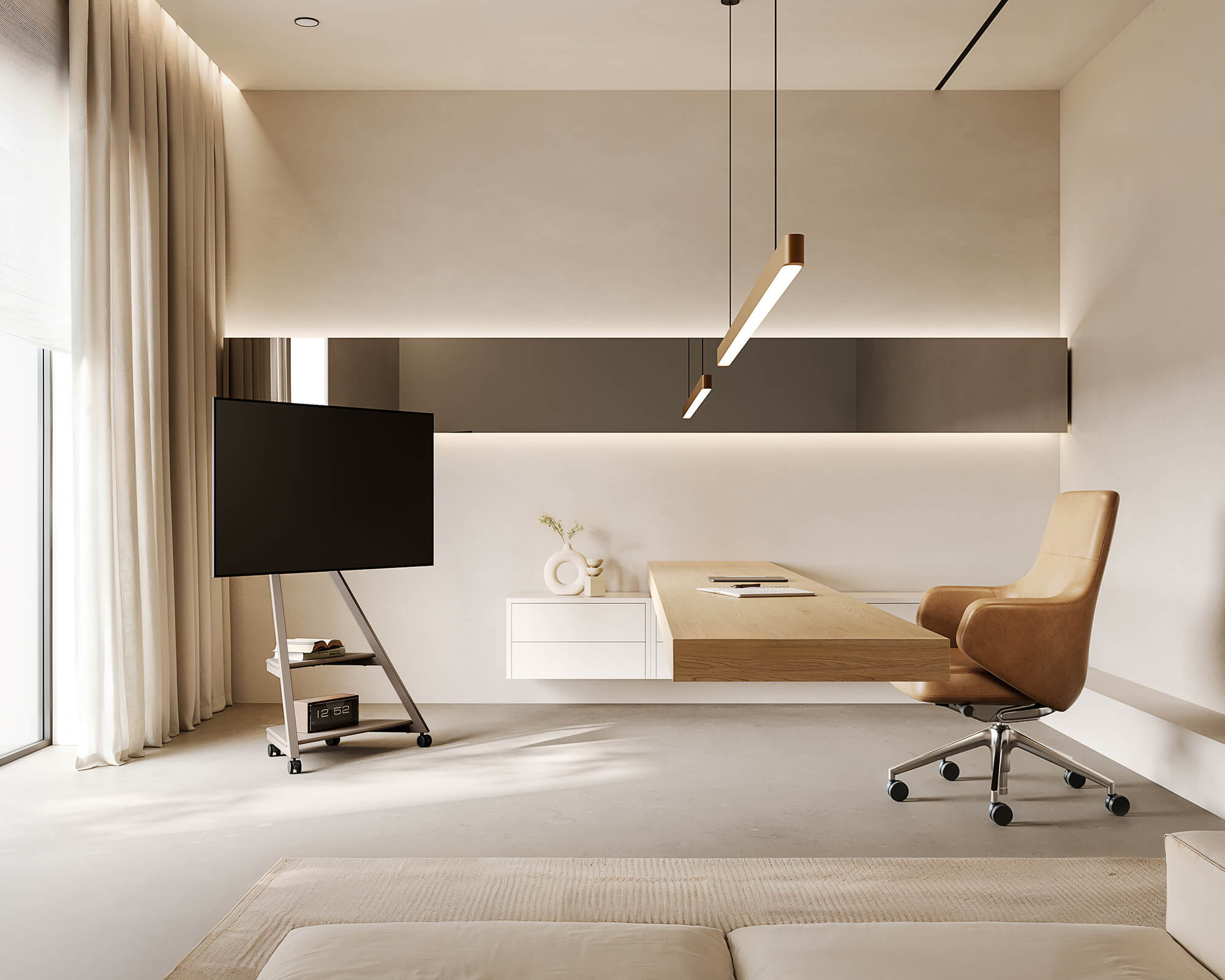 Eiffel FT65 Supporto tv da terra con ruote