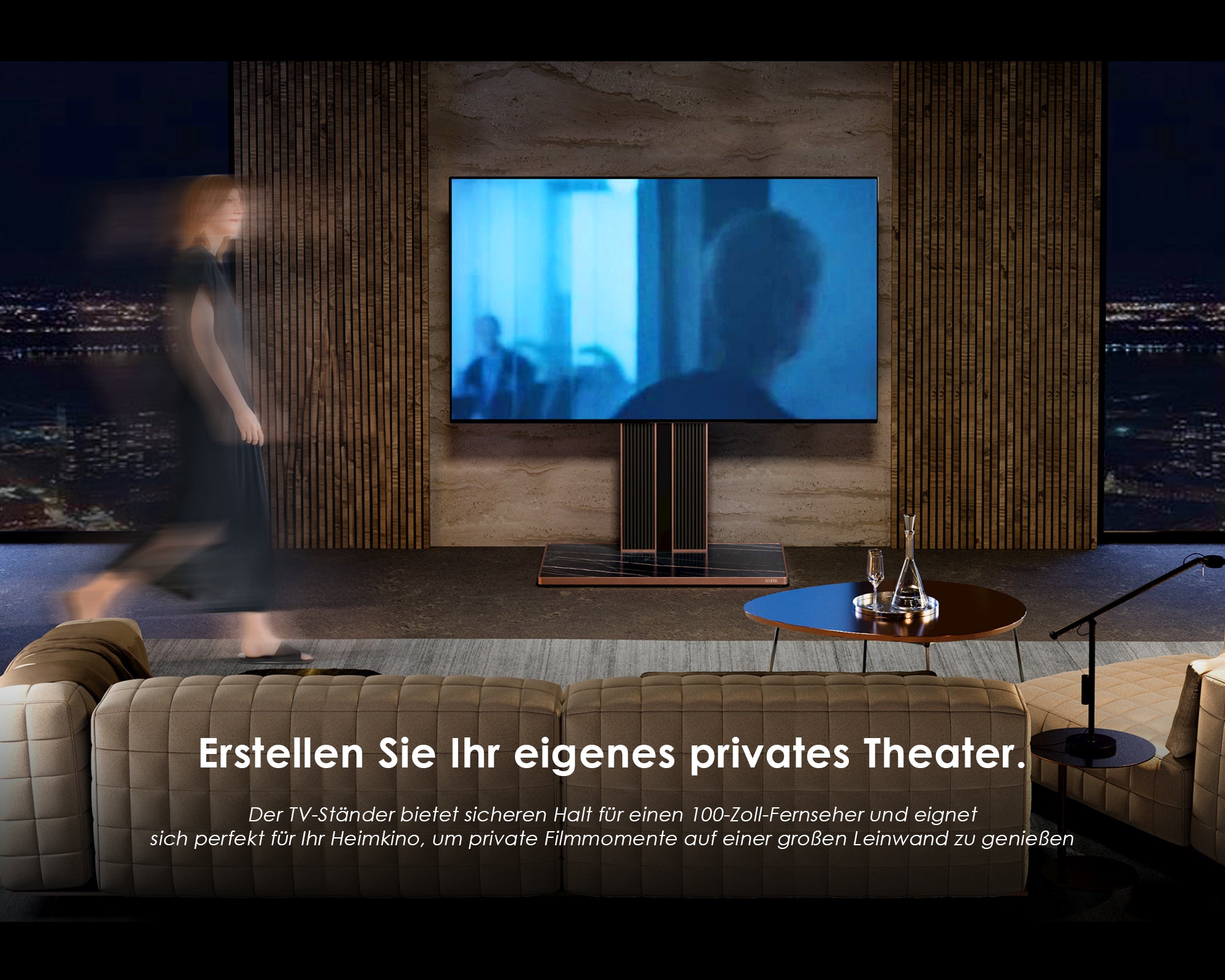 Cantor FT100 Support TV Sur Pied