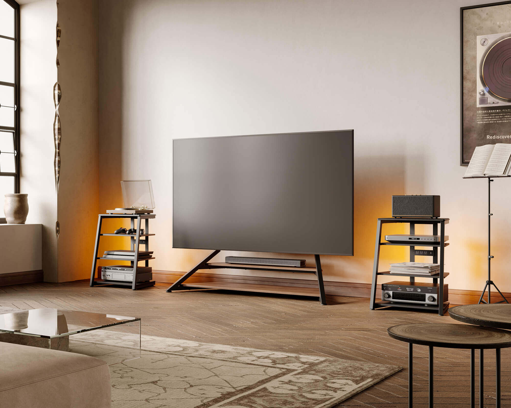 Eiffel V2 AS06 LED Mobile HIFI con presa