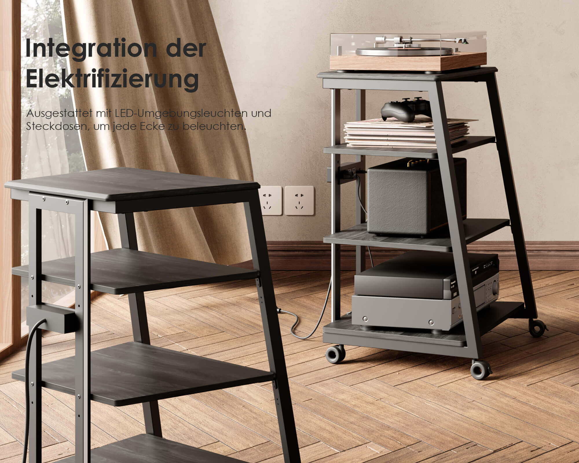 Eiffel V2 AS06 LED Mobile HIFI con presa