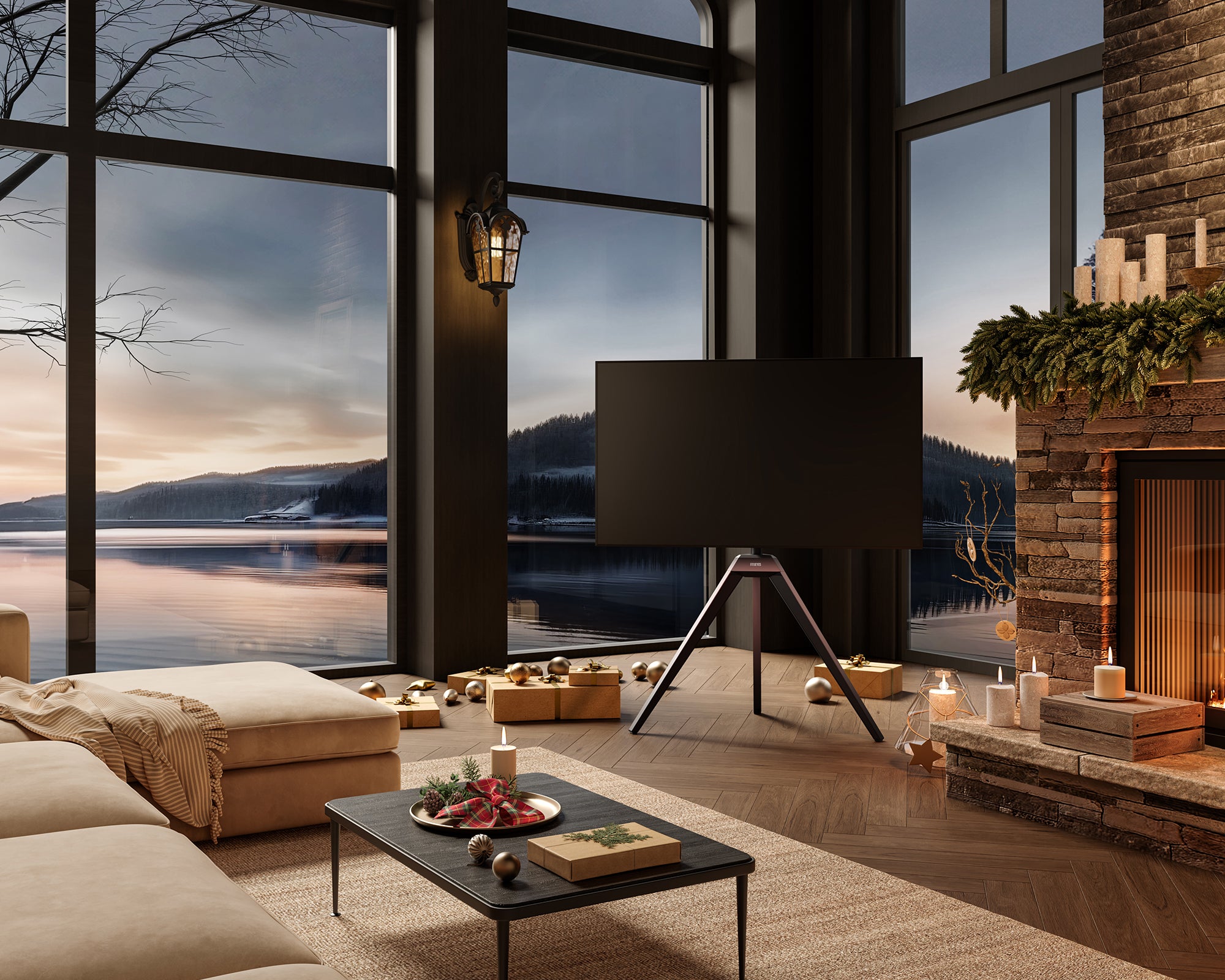 Picasso FT65 TV-standaard Speciale Kersteditie