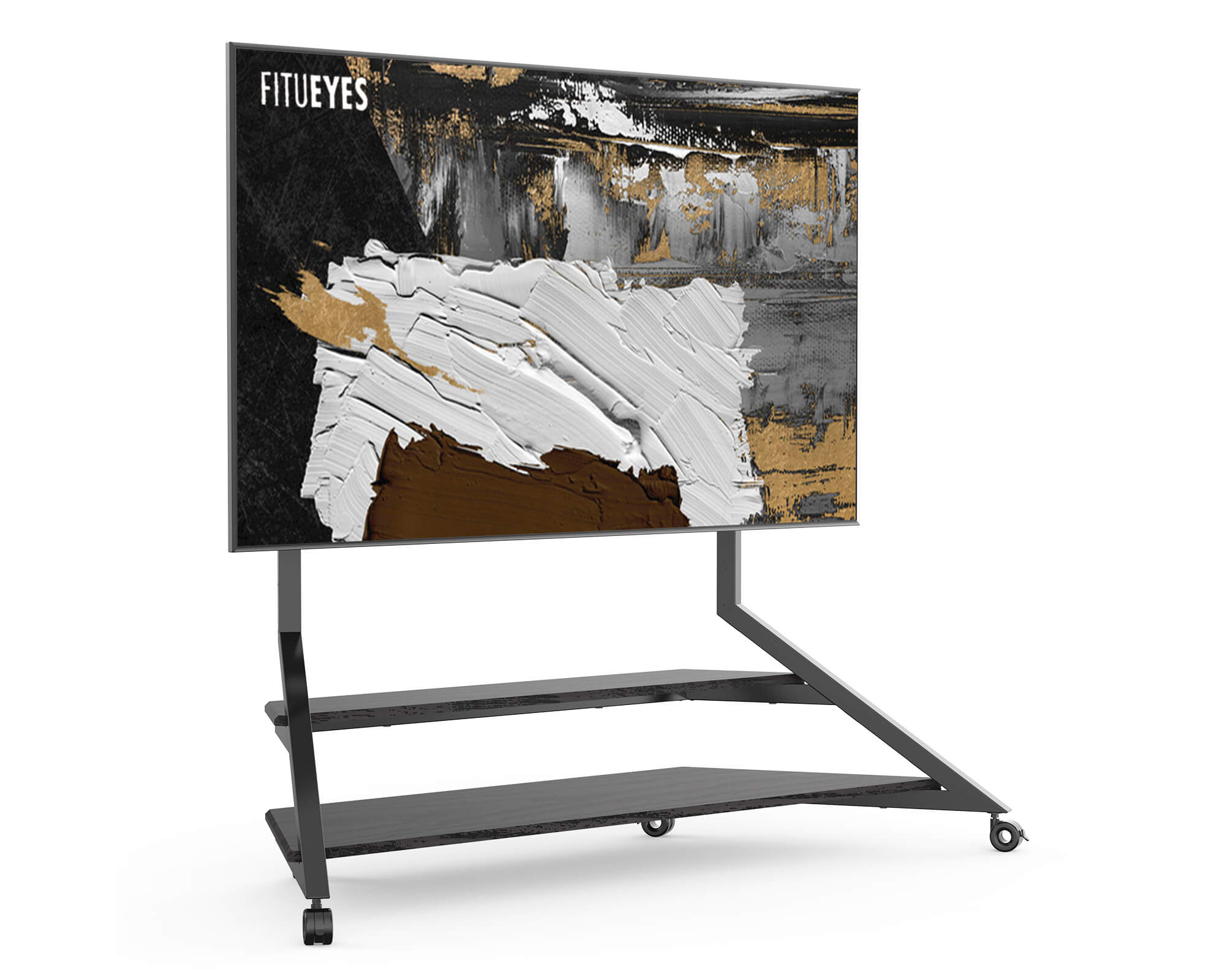 Eiffel V2 FT100 Supporto tv da terra con ruote