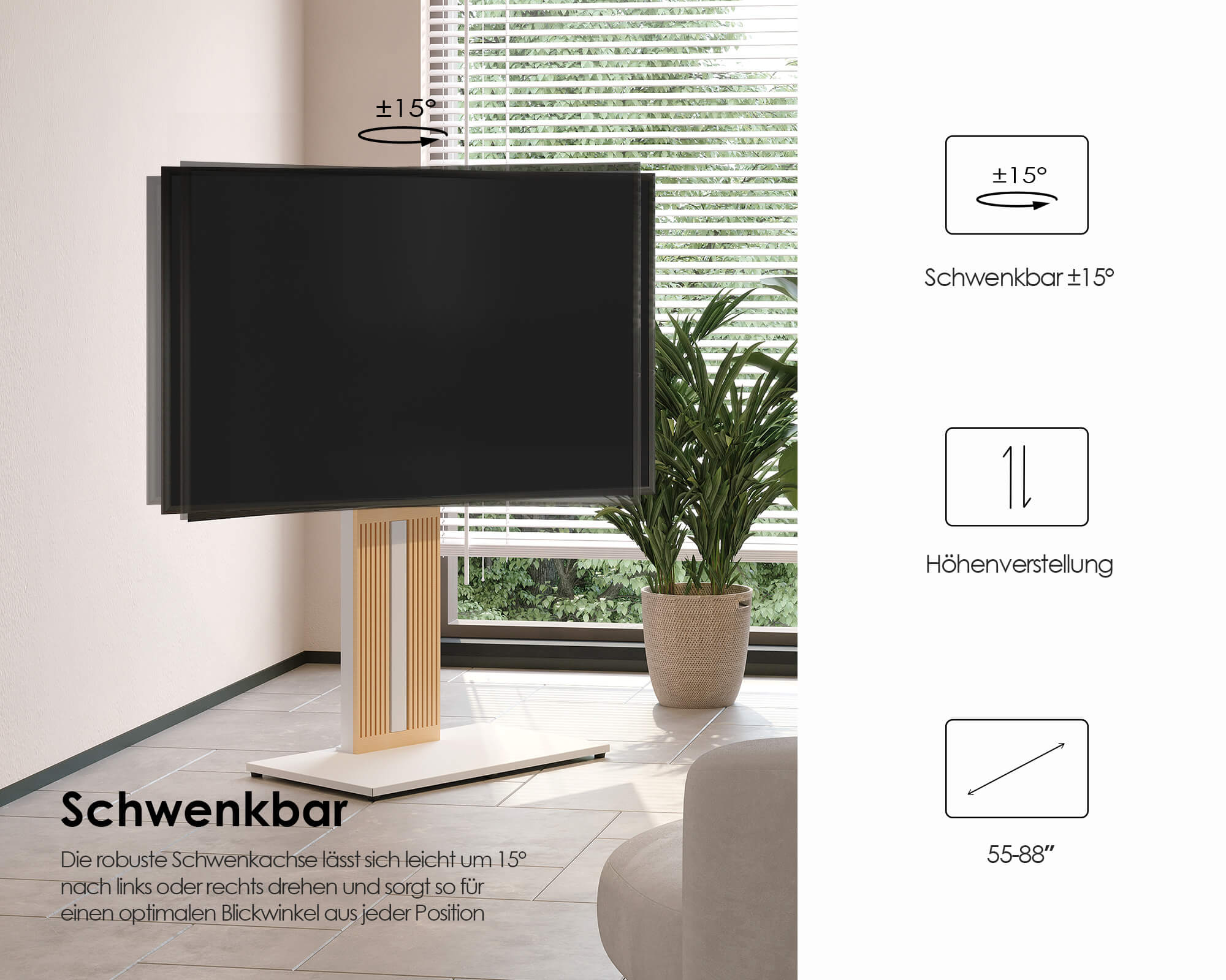 Zen FT88 Soporte para TV