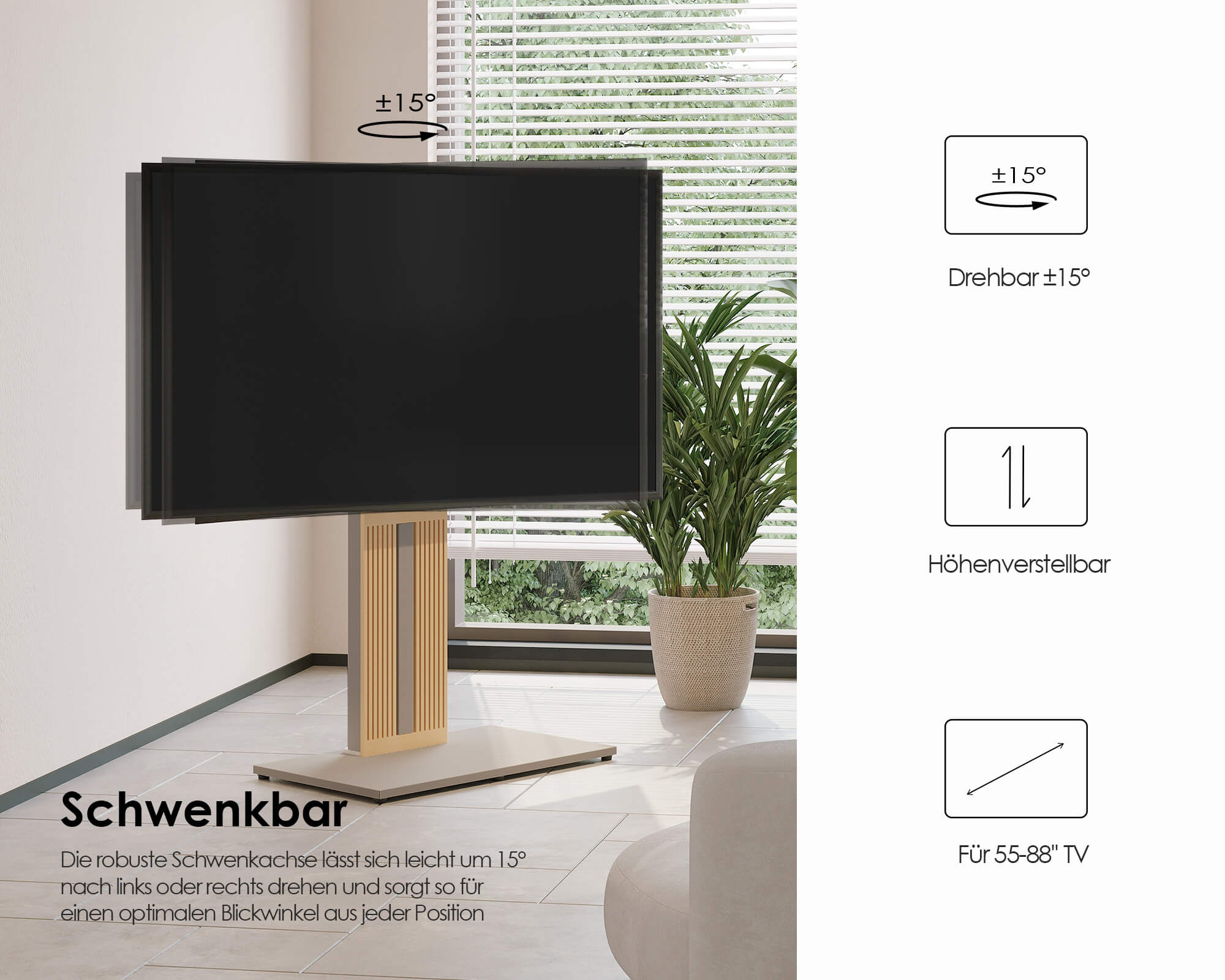 Zen FT88 Soporte para TV