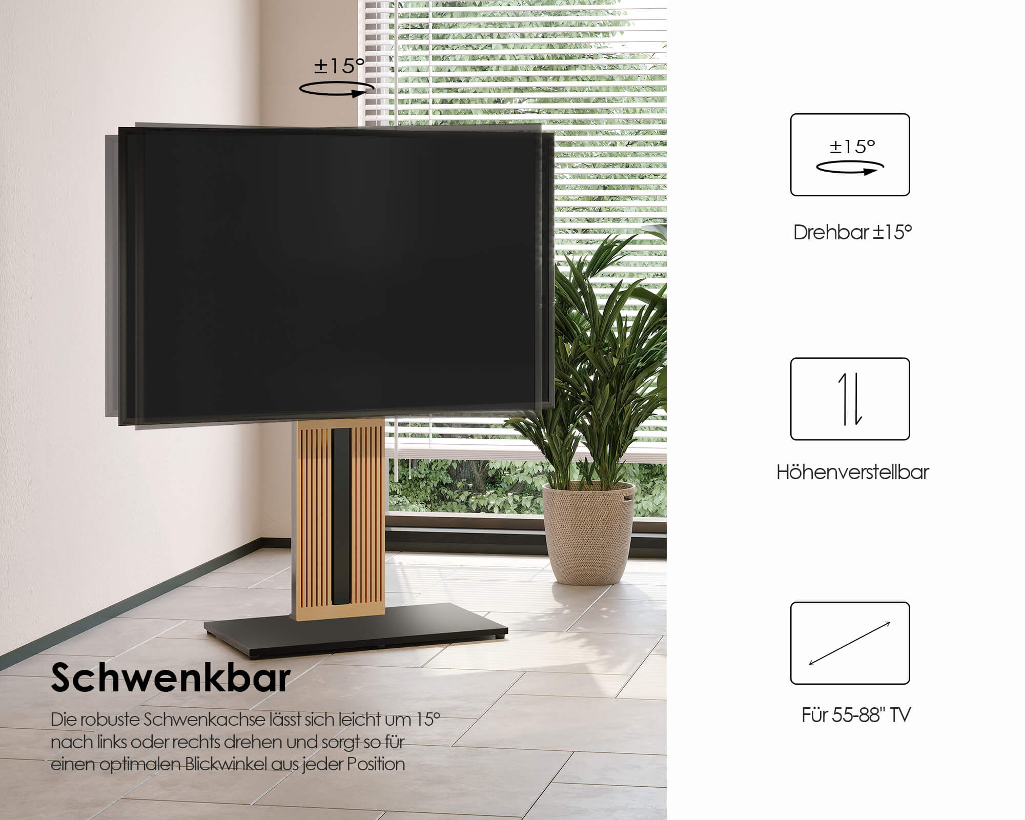 Zen FT88 Soporte para TV