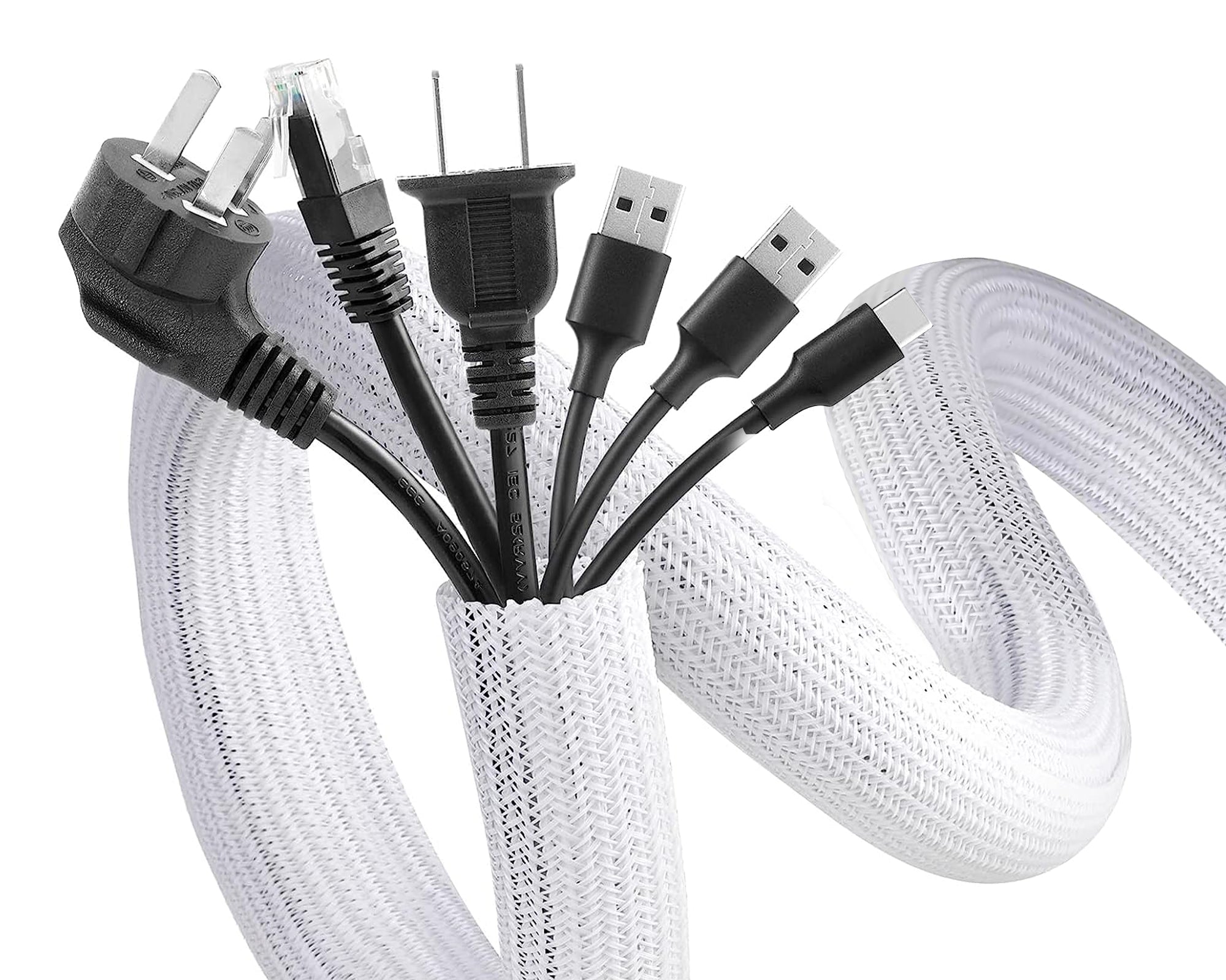 TV Cable Management | 2M/6.5FT Φ32mm