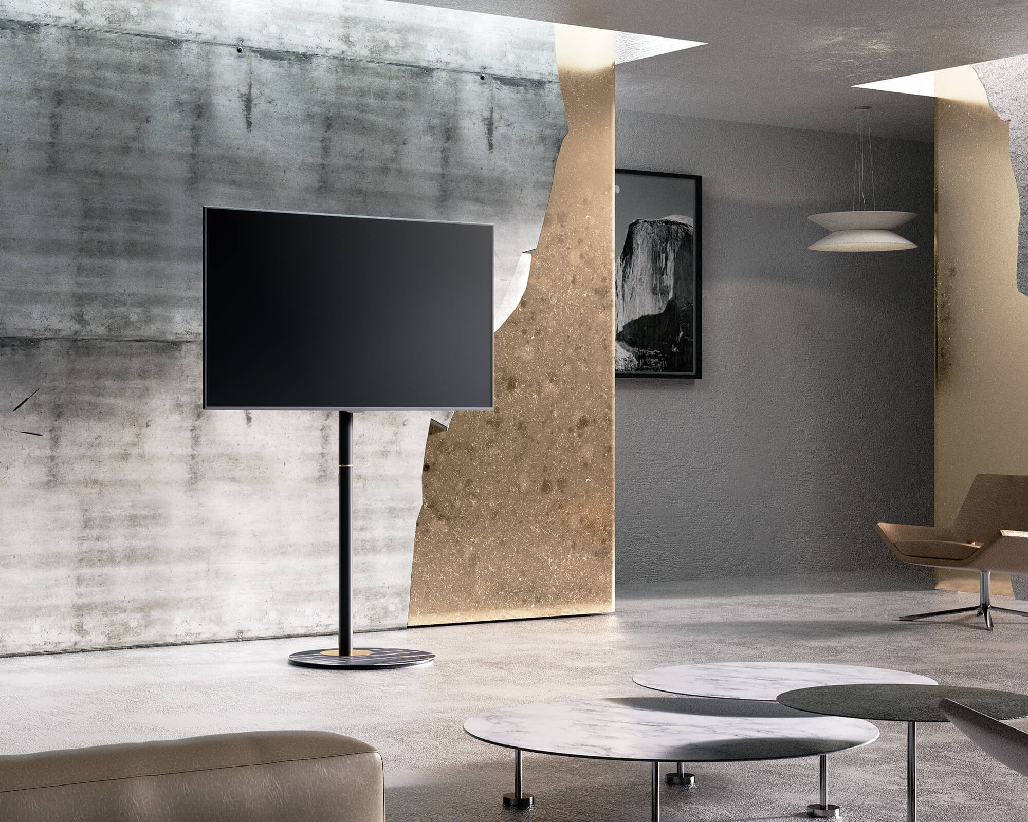 TV Ständer im Konferenzraum