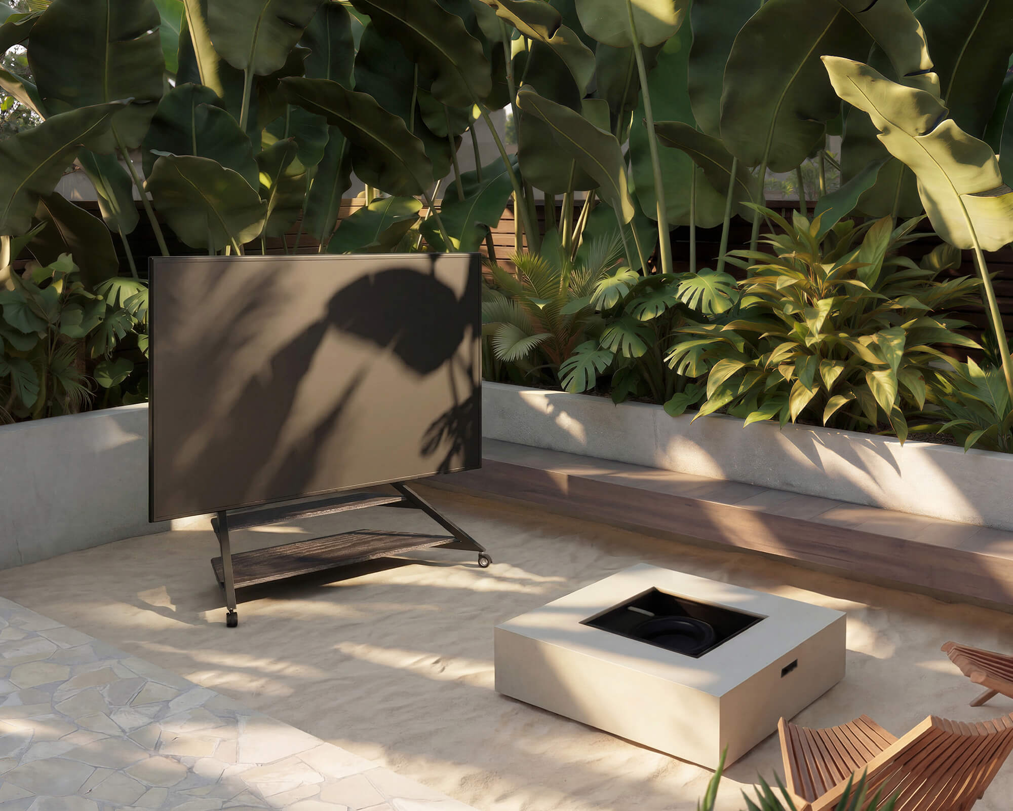 Outdoor TV Stand Eiffel Series