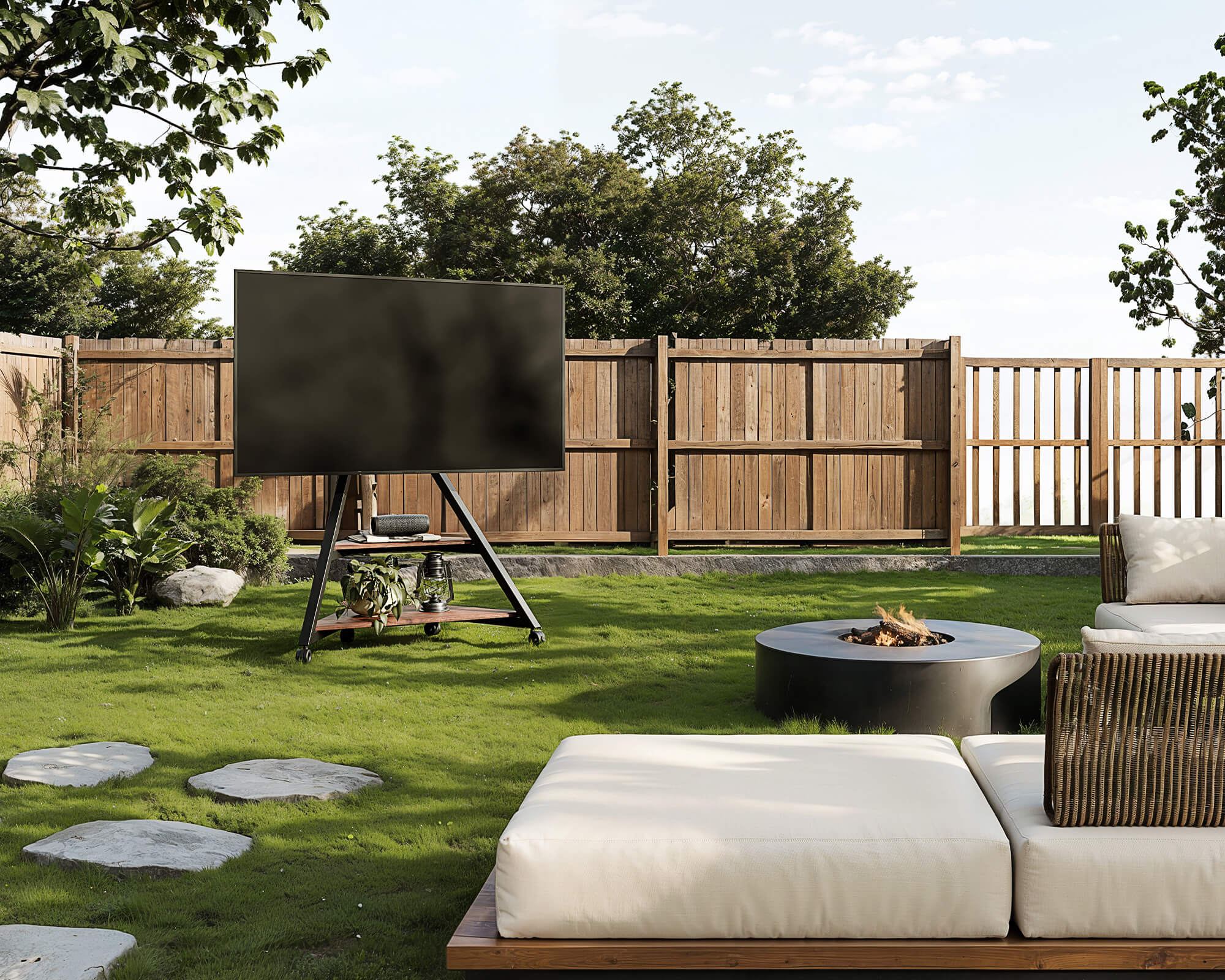 Outdoor TV Stand Eiffel Series