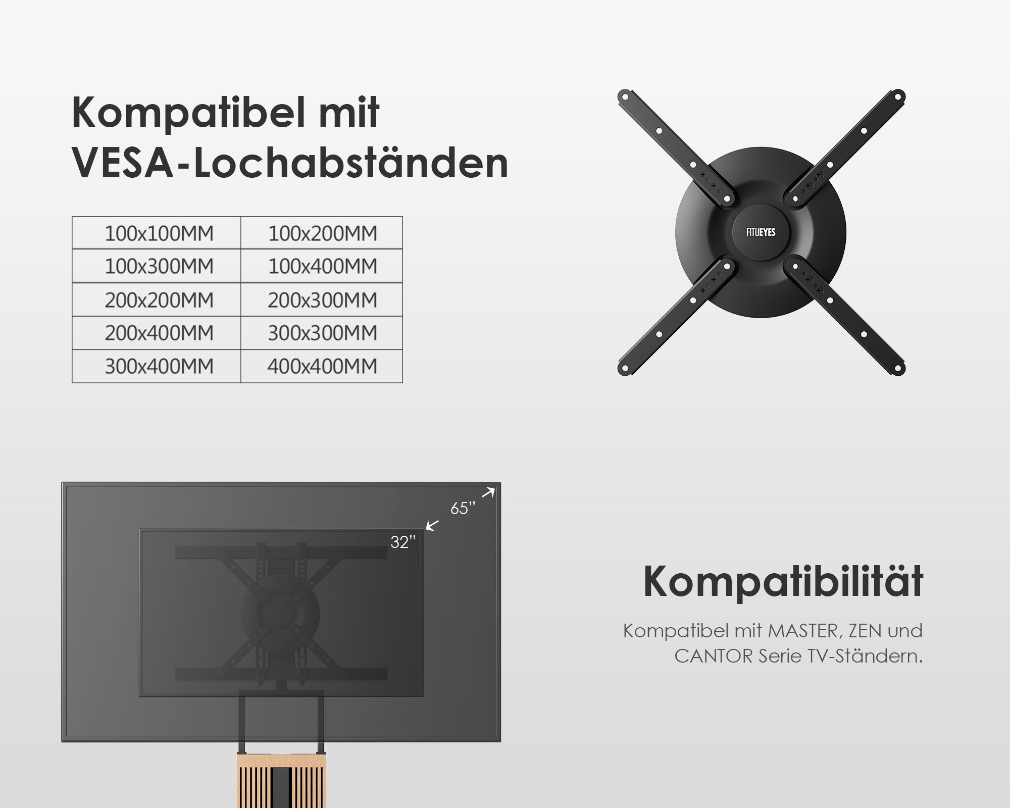 Adattatore girevole per monitor