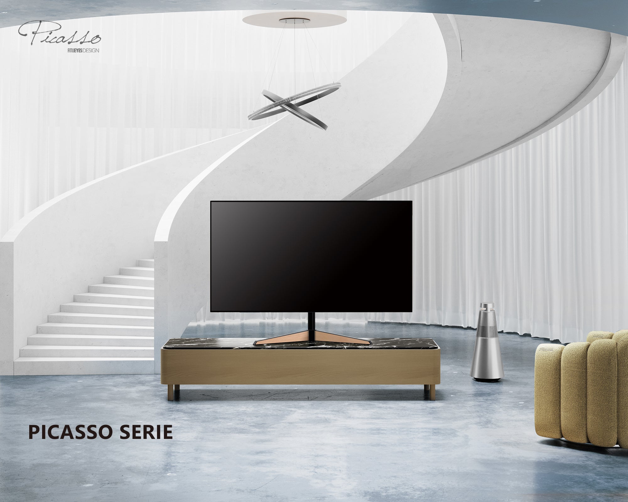 Picasso TT78 Tabletop TV Stand