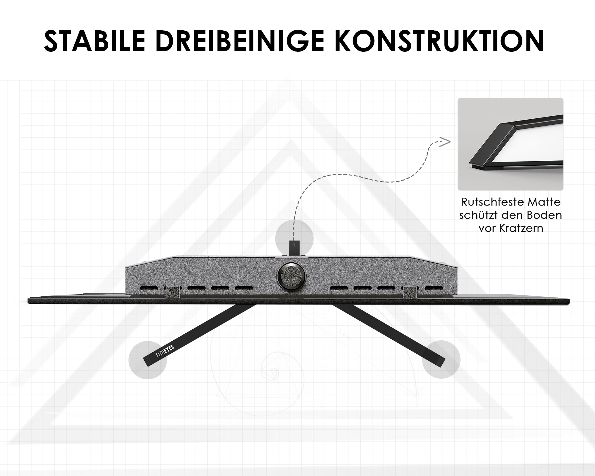 Picasso TT78 Tabletop TV Stand