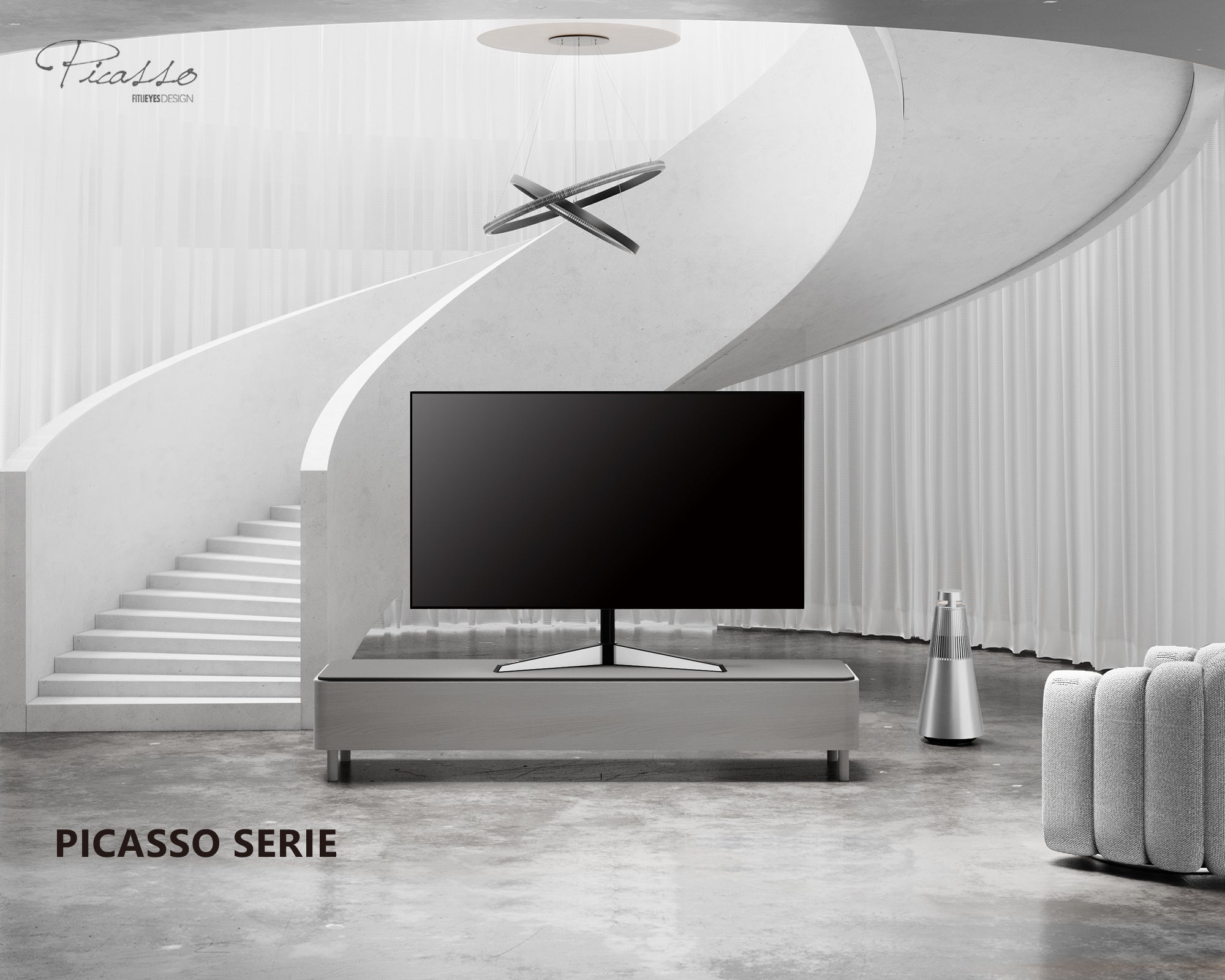 Picasso TT78 Tabletop TV Stand