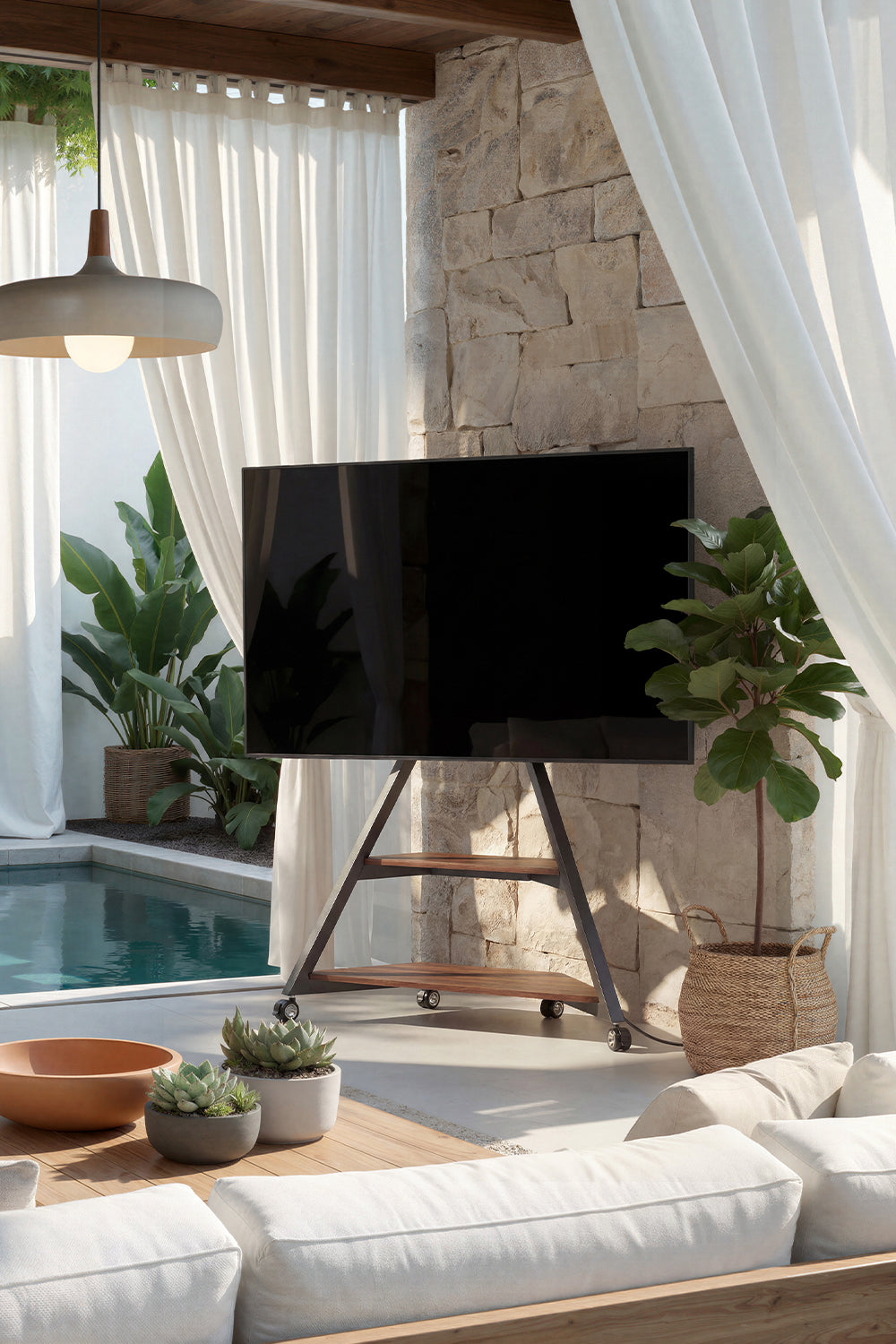 Eiffel tragbarer Outdoor-TV-Ständer FITUEYES
