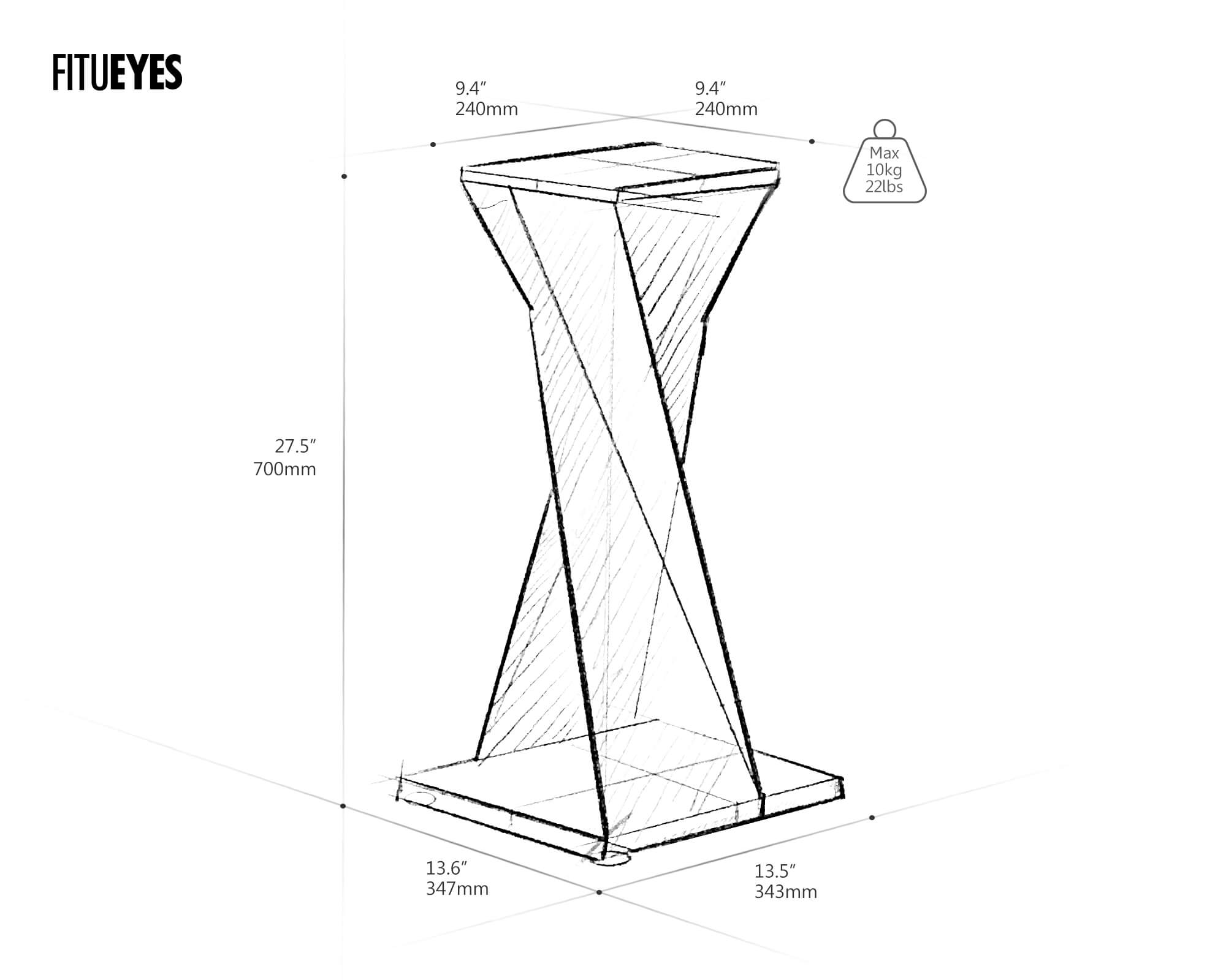 Eiffel SS supporti per casse acustiche