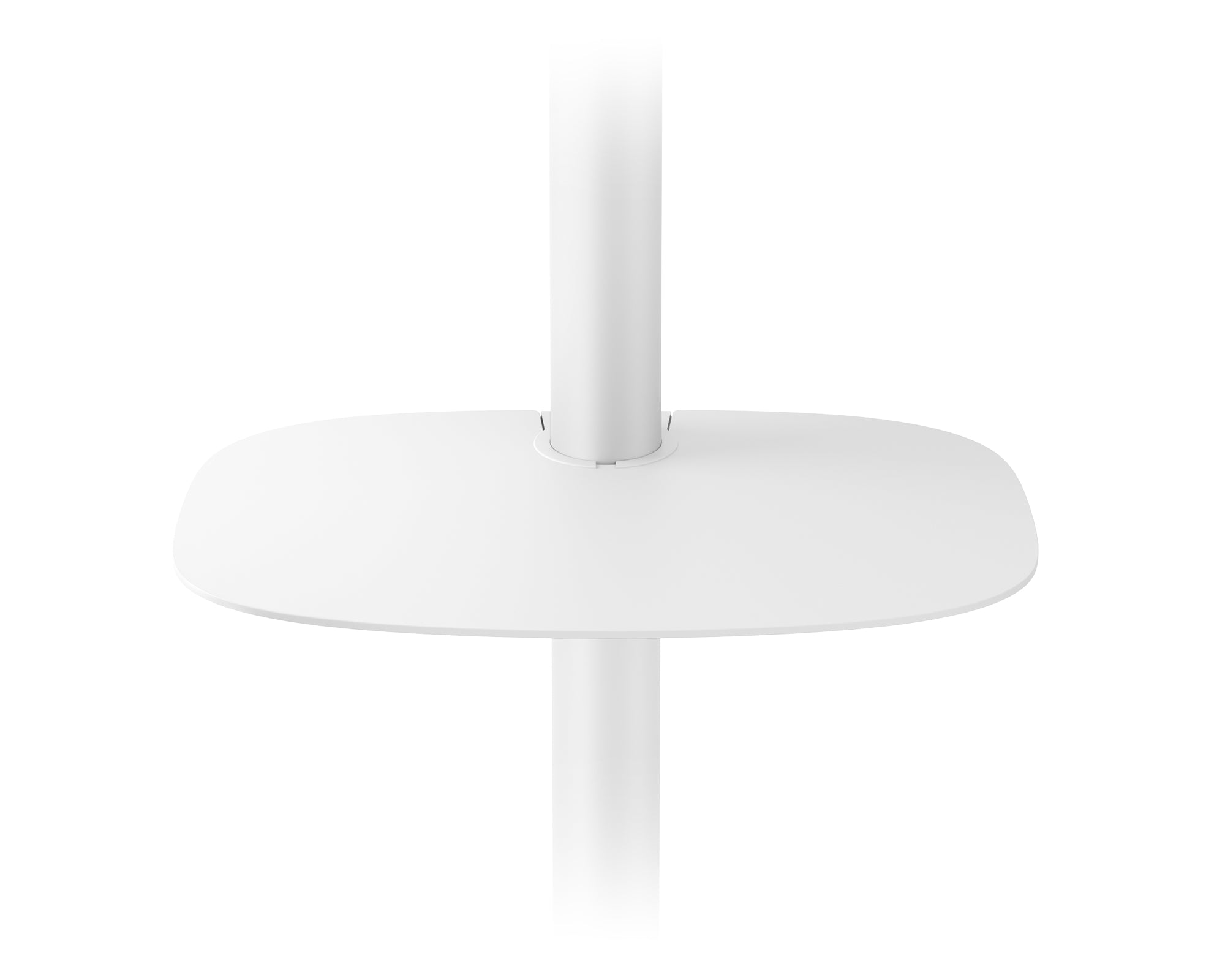 Master Floor TV Stand Plate Shelf